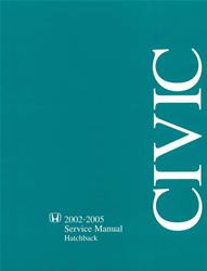 Bishko Factory OEM Service Manuals for 2002-2005 CIVIC - 10698