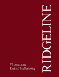 Bishko Factory OEM Service Manuals for 2006-2008 RIDGELINE - 10771