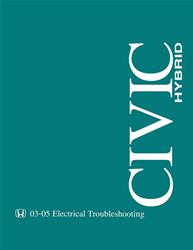 Bishko Factory OEM Service Manuals for 2003-2005 CIVIC - 10776