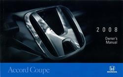 Bishko Factory OEM Owner's Manuals and User Guides for 2008 ACCORD - 10826