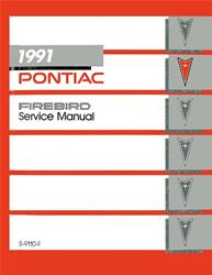 Bishko Factory OEM Service Manuals for 1991 FIREBIRD - 10832
