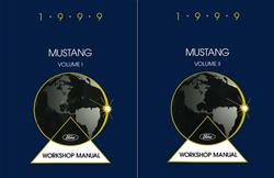 Bishko Factory OEM Service Manuals for 1999 MUSTANG - 10871