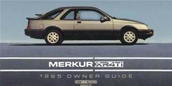 Bishko Factory OEM Owner's Manuals and User Guides for 1985 XR4TI - 10944