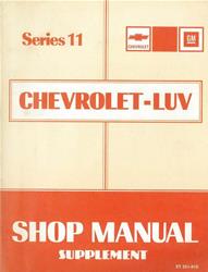 Bishko Factory OEM Service Manuals for 1981 LUV - 10952