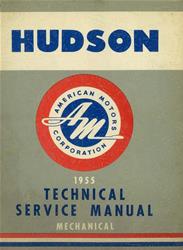 Bishko Factory OEM Service Manuals for 1955 HORNET, RAMBLER, WASP - 11006