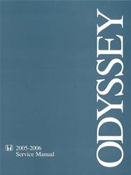 Bishko Factory OEM Service Manuals for 2005-2006 ODYSSEY - 11051