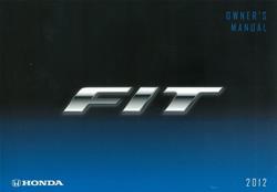 Bishko Factory OEM Owner's Manuals and User Guides for 2012 FIT - 11067