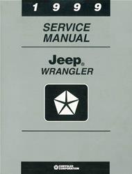 Bishko Factory OEM Service Manuals for 1999 WRANGLER - 11081