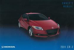 Bishko Factory OEM Owner's Manuals and User Guides for 2011 CR-Z - 11082
