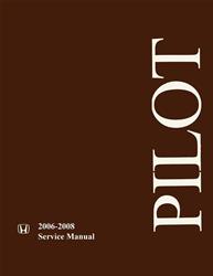 Bishko Factory OEM Service Manuals for 2006-2008 PILOT - 11086