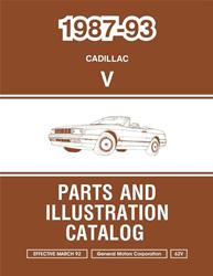 Bishko Factory OEM Part Lists and Illustrations for 1987-1993 ALLANTE - 11110
