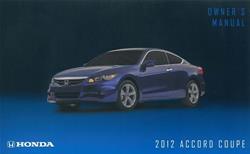 Bishko Factory OEM Owner's Manuals and User Guides for 2012 ACCORD - 11137