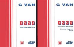 Bishko Factory OEM Service Manuals for 1994 G10, G20, G30 - 11157
