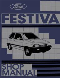 Bishko Factory OEM Service Manuals for 1988 FESTIVA - 1123