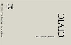 Bishko Factory OEM Owner's Manuals and User Guides for 2002 CIVIC - 11253