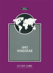 Bishko Factory OEM Owner's Manuals and User Guides for 1997 WINDSTAR - 11334