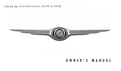 Bishko Factory OEM Owner's Manuals and User Guides for 1999 LHS - 11344
