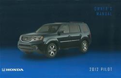 Bishko Factory OEM Owner's Manuals and User Guides for 2012 PILOT - 11398