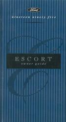 Bishko Factory OEM Owner's Manuals and User Guides for 1995 ESCORT - 11405