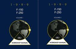 Bishko Factory OEM Service Manuals for 1999 F-150, F-250 - 11466