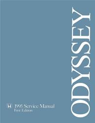 Bishko Factory OEM Service Manuals for 1995 ODYSSEY - 11509