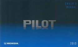 Bishko Factory OEM Owner's Manuals and User Guides for 2013 PILOT - 11514