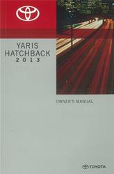 Bishko Factory OEM Owner's Manuals and User Guides for 2013 YARIS - 11519