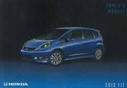Bishko Factory OEM Owner's Manuals and User Guides for 2013 FIT - 11525