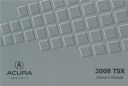 Bishko Factory OEM Owner's Manuals and User Guides for 2008 TSX - 11592