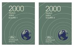 Bishko Factory OEM Service Manuals for 2000 SABLE, TAURUS - 11689