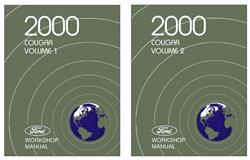 Bishko Factory OEM Service Manuals for 2000 COUGAR - 11692
