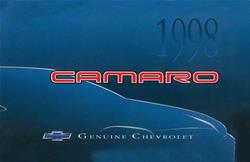 Bishko Factory OEM Owner's Manuals and User Guides for 1998 CAMARO - 11697