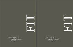 Bishko Factory OEM Service Manuals for 2009-2012 FIT - 11772