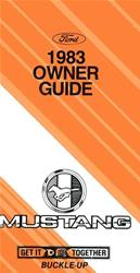 Bishko Factory OEM Owner's Manuals and User Guides for 1983 MUSTANG - 11777