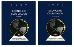Bishko Factory OEM Service Manuals for 1999 E-150 ECONOLINE CLUB WAGON, E-350 ECONOLINE CLUB WAGON - 11791