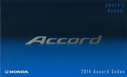 Bishko Factory OEM Owner's Manuals and User Guides for 2014 ACCORD - 11797