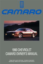 Bishko Factory OEM Owner's Manuals and User Guides for 1990 CAMARO - 11800