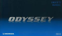 Bishko Factory OEM Owner's Manuals and User Guides for 2013 ODYSSEY - 11873