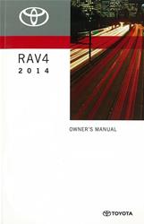 Bishko Factory OEM Owner's Manuals and User Guides for 2014 RAV4 - 11898