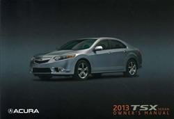 Bishko Factory OEM Owner's Manuals and User Guides for 2013 TSX - 11929