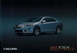 Bishko Factory OEM Owner's Manuals and User Guides for 2012 TSX - 11992