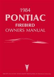 Bishko Factory OEM Owner's Manuals and User Guides for 1984 FIREBIRD - 12098