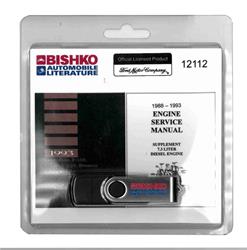 Bishko Automotive Literature Reference Books 12112-USB