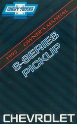 Bishko Factory OEM Owner's Manuals and User Guides for 1995 BLAZER, S10 - 12284