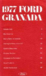 Bishko Factory OEM Owner's Manuals and User Guides for 1977 GRANADA - 1231