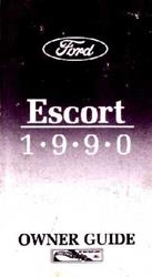 Bishko Factory OEM Owner's Manuals and User Guides for 1990 ESCORT - 1242