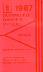 Bishko Factory OEM Owner's Manuals and User Guides for 1987 TORONADO - 1311