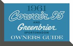 Bishko Factory OEM Owner's Manuals and User Guides for 1961 CORVAIR - 14059