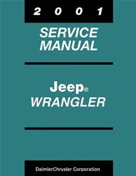 Bishko Factory OEM Service Manuals for 2001 WRANGLER - 14257