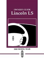 Bishko Factory OEM Owner's Manuals and User Guides for 2000 LS - 14528